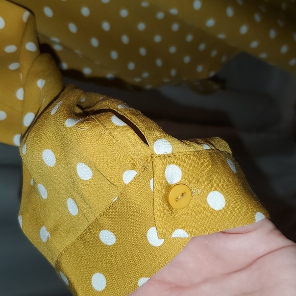 2/$30 Polka Dot Blouse - Picture 2 of 4